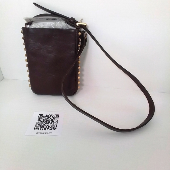 SALE ‼️ Michael Kors Studded Brown Genuine Leather Belt Bag NWT - Picture 8 of 17